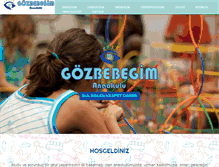 Tablet Screenshot of gozbebegim.org